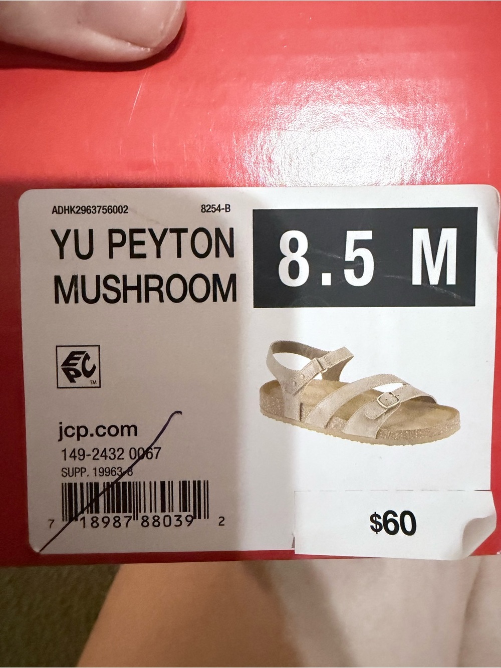Yuu Peyton Kids Sandals Mushroom Neutral